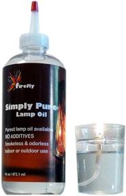 img 4 attached to Firefly Zen Petite Refillable Glass Oil Warmer and Candle Gift Set - Votive Size with 16 Oz Smokeless Odorless Liquid Paraffin Lamp Oil - Effortlessly Change Essential Oils & Home Fragrances