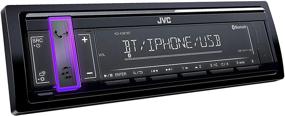 img 4 attached to 🚗 JVC KD-X361BT Premium Mechless Tuner with Bluetooth: Enhance your Car Audio with iPhone, Android, and Spotify compatibility