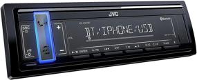 img 3 attached to 🚗 JVC KD-X361BT Premium Mechless Tuner with Bluetooth: Enhance your Car Audio with iPhone, Android, and Spotify compatibility