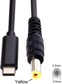 img 2 attached to 🔌 Кабель для ввода в ноутбук - DC 5,5x2,5 мм на USB-C Type C