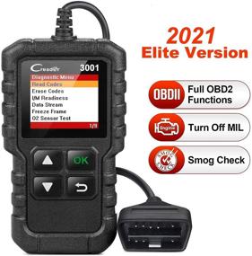 img 4 attached to 🚗 LAUNCH Creader 3001: Advanced OBD2 Scanner for Comprehensive Car Diagnostic - Check Engine Light, O2 Sensor, & More! Compatible with All OBDII Protocol Cars Since 1996