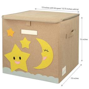 img 2 attached to 🧸 Toy Collapsible Storage Chest Organizer for Kids - Home Store