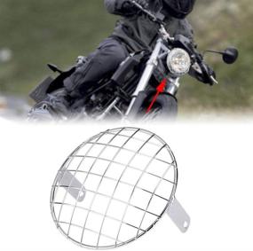 img 2 attached to Acouto Motorcycle Headlight Universal Protector Lights & Lighting Accessories