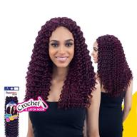 💃 enhance your style with deep twist 14" (1b off black) - premium synthetic hair crochet braid by freetress logo