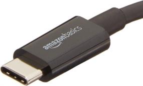 img 2 attached to High Performance Amazon Basics USB 3.1 Type-C to HDMI Adapter Cable - Black