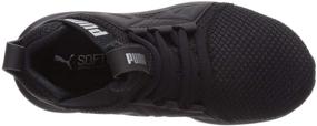 img 1 attached to 👟 Black Poppy Unisex Little Girls' Athletic Shoes by PUMA Running