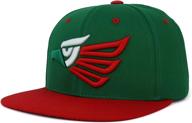 🦅 trendy embroidered snapback cap - hecho en mexico eagle design logo