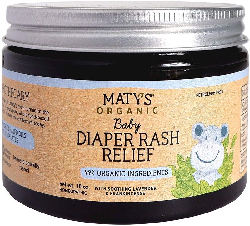 matys organic diaper relief lavender 로고