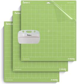 img 4 attached to 🔪 Cricut Cutting Mat Set (12"×12" 3 Pack) with Standardgrip and XL Scraper - Premium Replacement Accessories for Cricut Explore One/Air/Air 2/Maker- Ideal for Vinyl Craft Projects