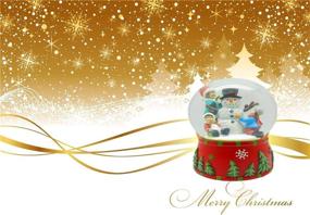 img 1 attached to 🎅 Рождественский снеговик из смолы со снежными хлопьями и мелодиями - музыкальный глобус с подсветкой Lightahead.