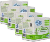 🌿 caboo tree free bamboo paper napkins: eco-friendly, sustainable, and disposable kitchen napkins - 4 packs of 250, 1000 total napkins logo