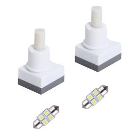 img 4 attached to 🔌 Durable Dome Lamp Switch Compatible with Various Vehicles - CR-V Odyssey Accord Pilot Ridgeline Dodge Ram 1500 | Replace 34404-SDA-A21 34404-SDA-A22D3 | Free Bulbs Included | Upgraded Version