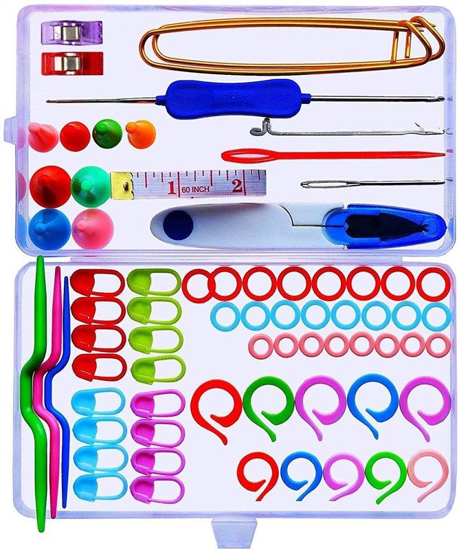 knitting accessories supplies tools needles 로고