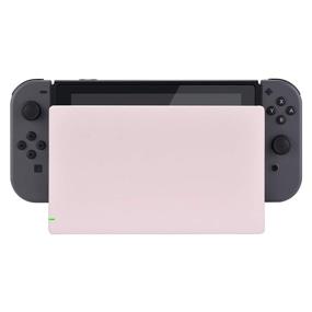 img 2 attached to 🌸 Enhance your Nintendo Switch Dock with eXtremeRate Cherry Blossoms Pink Custom Faceplate – DIY Replacement Shell for a Stylish Upgrade (Dock NOT Included)