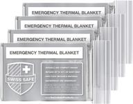 🔒 swiss safe signature emergency blankets: unparalleled quality for ultimate protection logo