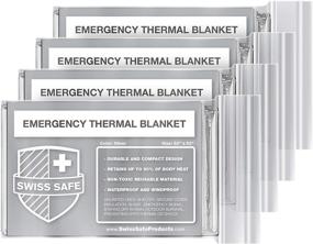 img 4 attached to 🔒 Swiss Safe Signature Emergency Blankets: Unparalleled Quality for Ultimate Protection