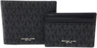 👔 men's michael kors leather billfold wallet - wallets, card cases & money organizers logo