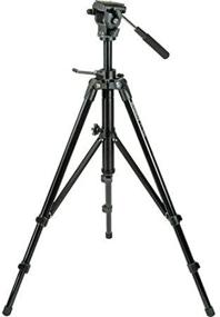img 3 attached to 📷 Enhanced VT-400 Aluminum Tripod System with Advanced 2-Way Fluid Pan Head