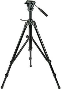 img 1 attached to 📷 Enhanced VT-400 Aluminum Tripod System with Advanced 2-Way Fluid Pan Head