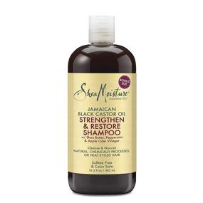 img 4 attached to SheaMoisture Jamaican Black Castor Shampoo