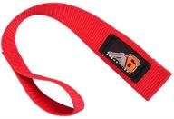 agency winch hook pull strap logo