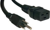 ⚡️ tripp lite 10-ft heavy-duty power cord, 15a, 14awg, black (iec-320-c19 to nema 5-15p) logo