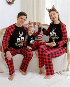 img 1 attached to Christmas Family Pajamas Matching Sets