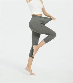 img 3 attached to Vaborous Active Leggings Legging Running Girls' Clothing and Leggings