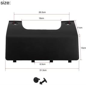 img 3 attached to Qiilu Bumper Towing Cover 500011PCL
