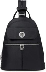 img 4 attached to Versatile and Stylish Baggallini 🎒 Naples Convertible Backpack in Classic Black