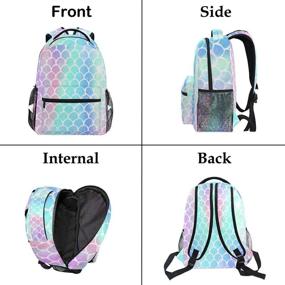 img 3 attached to 🌸 Camping Daypack Backpacks with Hanging Flowers
