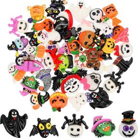 img 4 attached to Halloween Flatback Scrapbooking Decoration Buttons