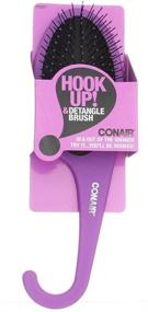 img 1 attached to Conair Hook Detangling Brush Ounce