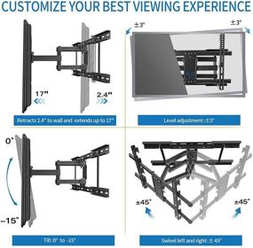 img 3 attached to Screen Curved Bracket Articulating 600X400Mm