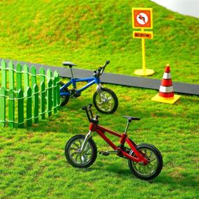 img 1 attached to Pieces Extreme Bicycle Miniature Creative