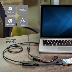 img 2 attached to StarTech.com Адаптер USB 3.0 к SATA IDE: Простой перенос и преобразование внешнего жесткого диска