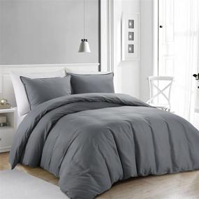 img 4 attached to HOMBYS Oversized Alternative Comforter King 120