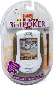 img 1 attached to 🎮 Illuminated Touch Screen Bicycle Poker