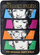 golden girls original character blanket logo