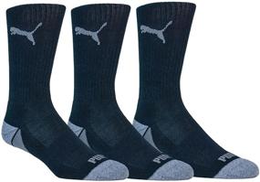 img 1 attached to 🏌️ Find Your Swing with PUMA Golf Pounce Socks Black: Ultimate Performance and Style