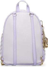 img 1 attached to 🎒 Stylish and Chic: Betsey Johnson's Pretty Pastels Backpack for Effortlessly Trendy Looks