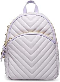 img 4 attached to 🎒 Stylish and Chic: Betsey Johnson's Pretty Pastels Backpack for Effortlessly Trendy Looks