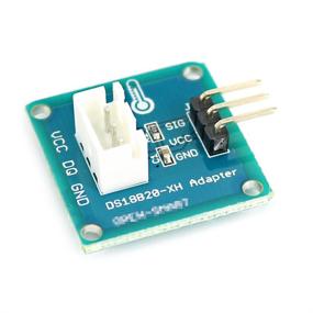 img 1 attached to 🌡️ DS18B20 Waterproof Digital Temperature Sensor with Adapter Module for Arduino - GAOHOU 2 PCS