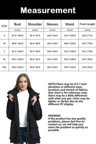 img 1 attached to Stylish and Functional: Bellivera Womens Outdoor Windbreaker Ski Jacket - Stay Warm, Dry, and Fashionable in Fall and Winter!