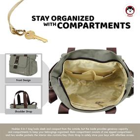 img 1 attached to 👜 Water-Resistant Women's Shoulder Crossbody Handbags & Wallets with Multi Compartments and Adjustable Straps