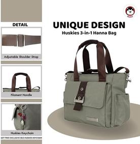 img 2 attached to 👜 Water-Resistant Women's Shoulder Crossbody Handbags & Wallets with Multi Compartments and Adjustable Straps