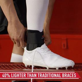 img 3 attached to McDavid Stealth Ankle Brace (Small) with Flex-Support Stays - Ideal for Cleats