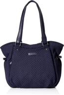 vera bradley microfiber glenna satchel women's handbag & wallet set in satchel style logo