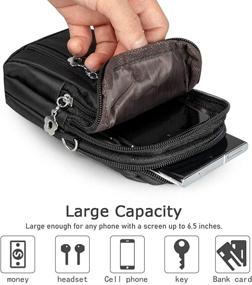 img 3 attached to π Women's Crossbody Shoulder Handbag with Mobile Pocket - Handbags & Wallets for Ladies