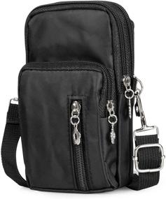 img 4 attached to π Women's Crossbody Shoulder Handbag with Mobile Pocket - Handbags & Wallets for Ladies